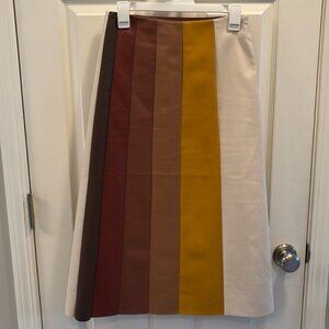 Mother The Bits and PePieces faux leatherSkirt